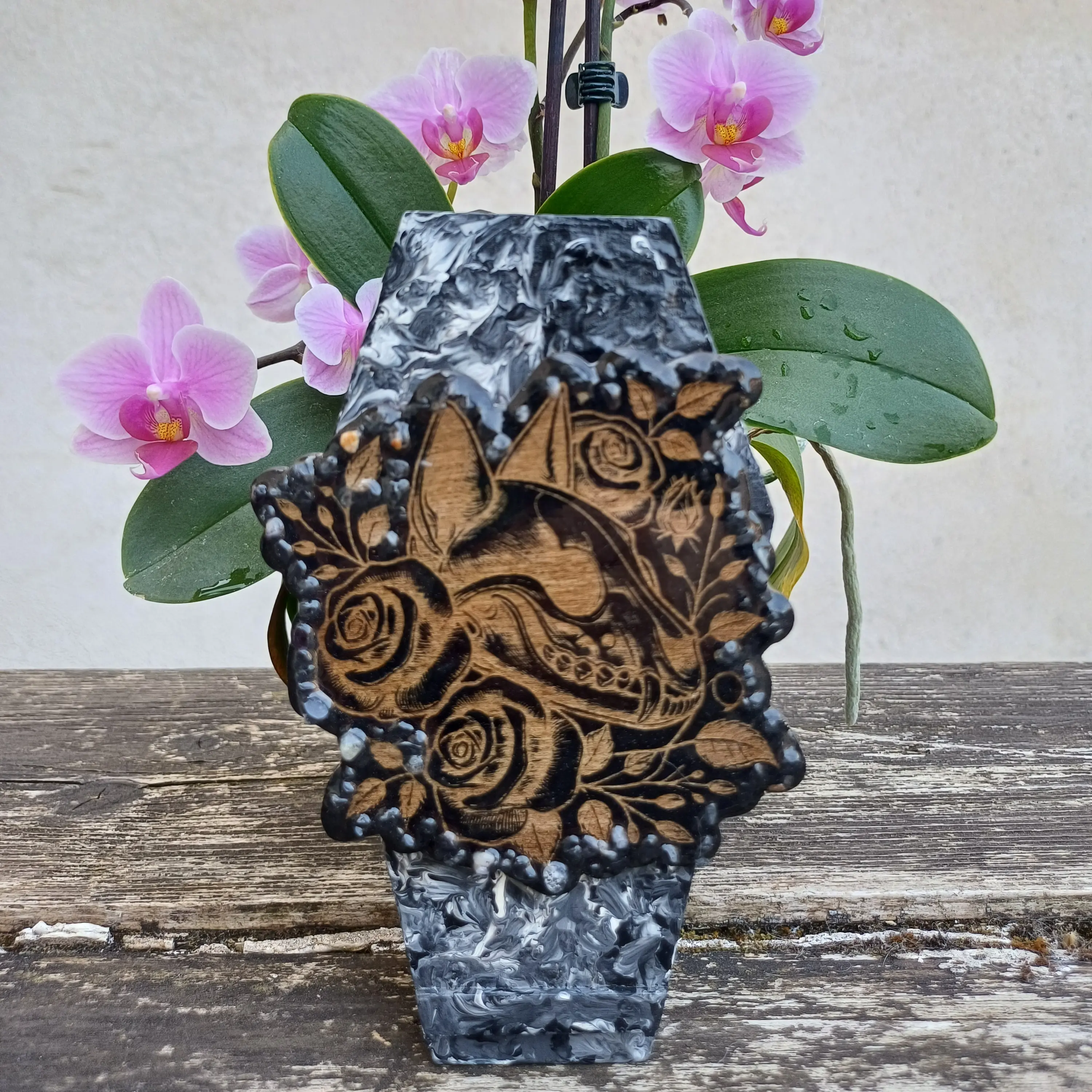 Boîte à bijoux en bois blacksoulcreations-boite-a-bijoux-cercueil-bois-pierres-naturelles