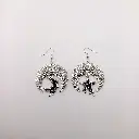 Boucles d'oreilles Lune et Etoile