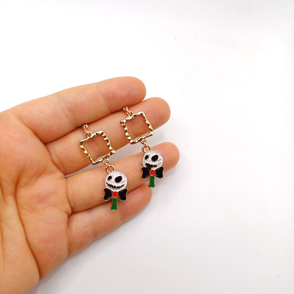 Strange Christmas Candy Earrings