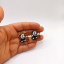 Christmas Grim Reaper Earrings