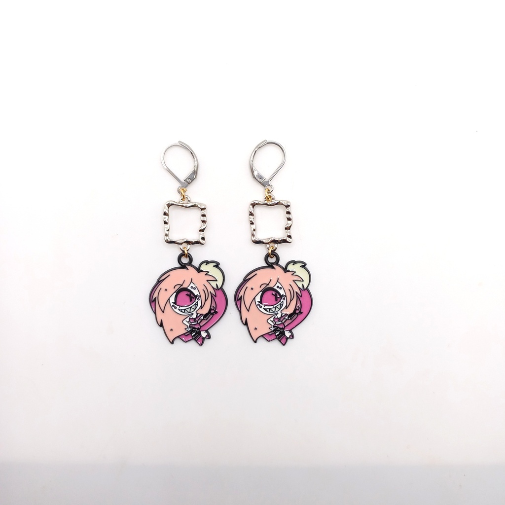 Boucles d'oreilles Cherry Bomb Hotel Hazbin 