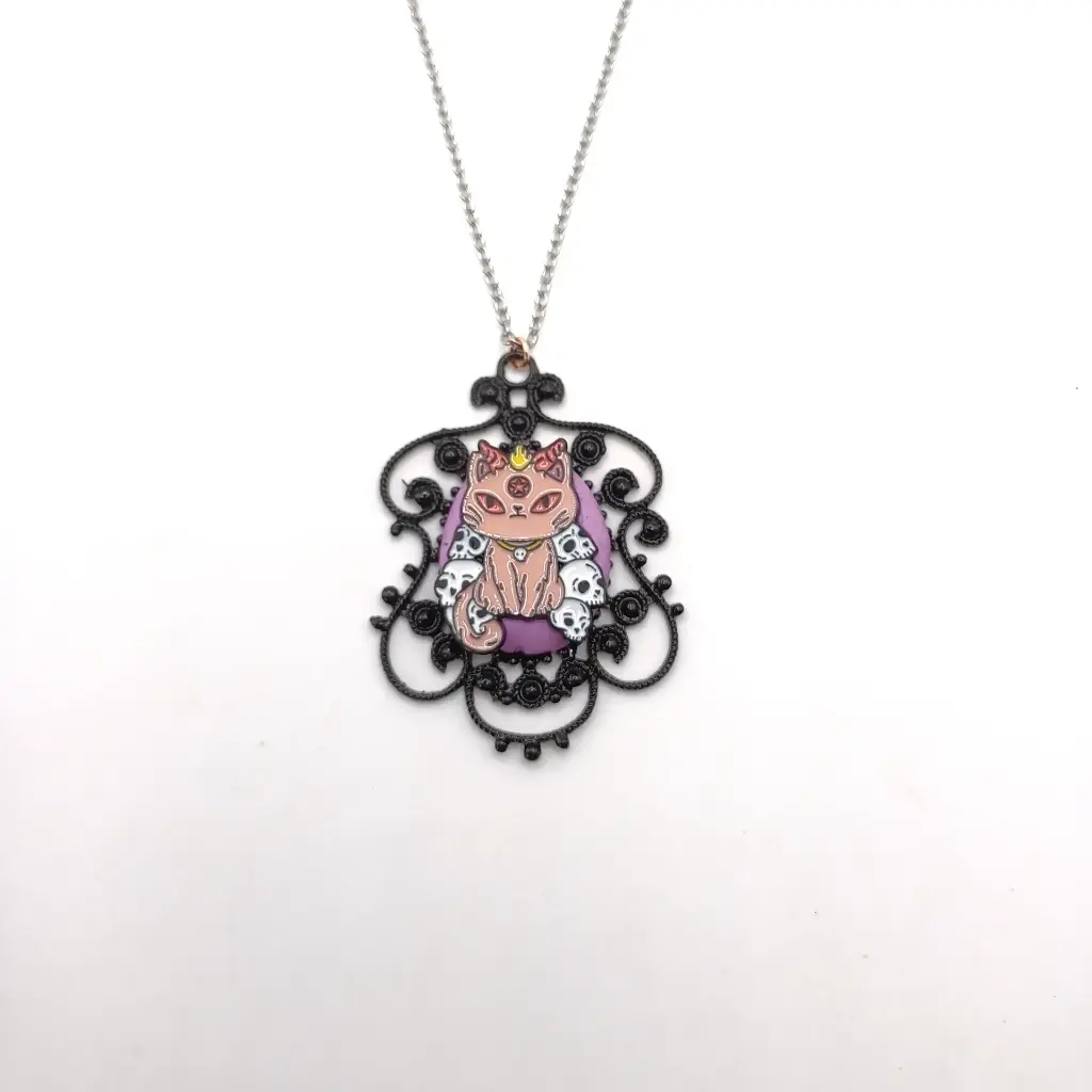 Demon Cat Pendant