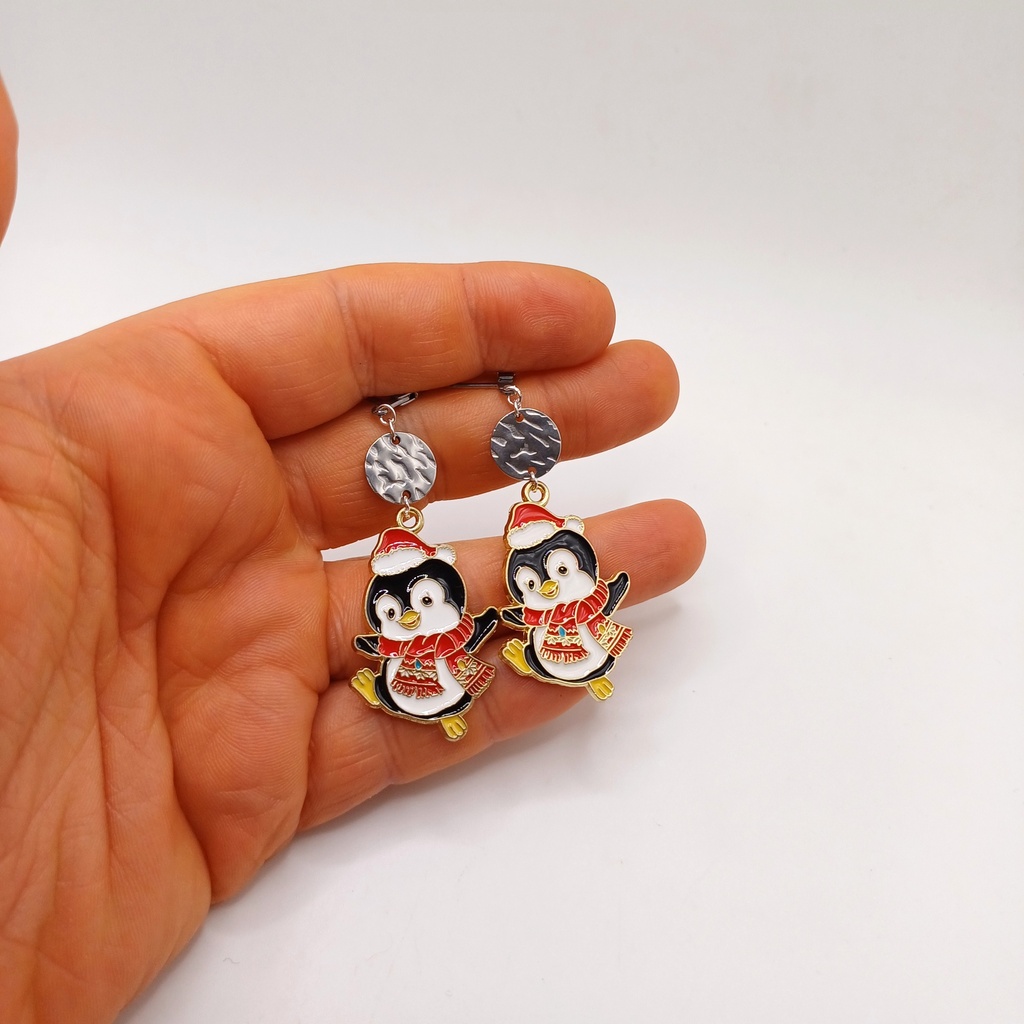 Penguin Earrings