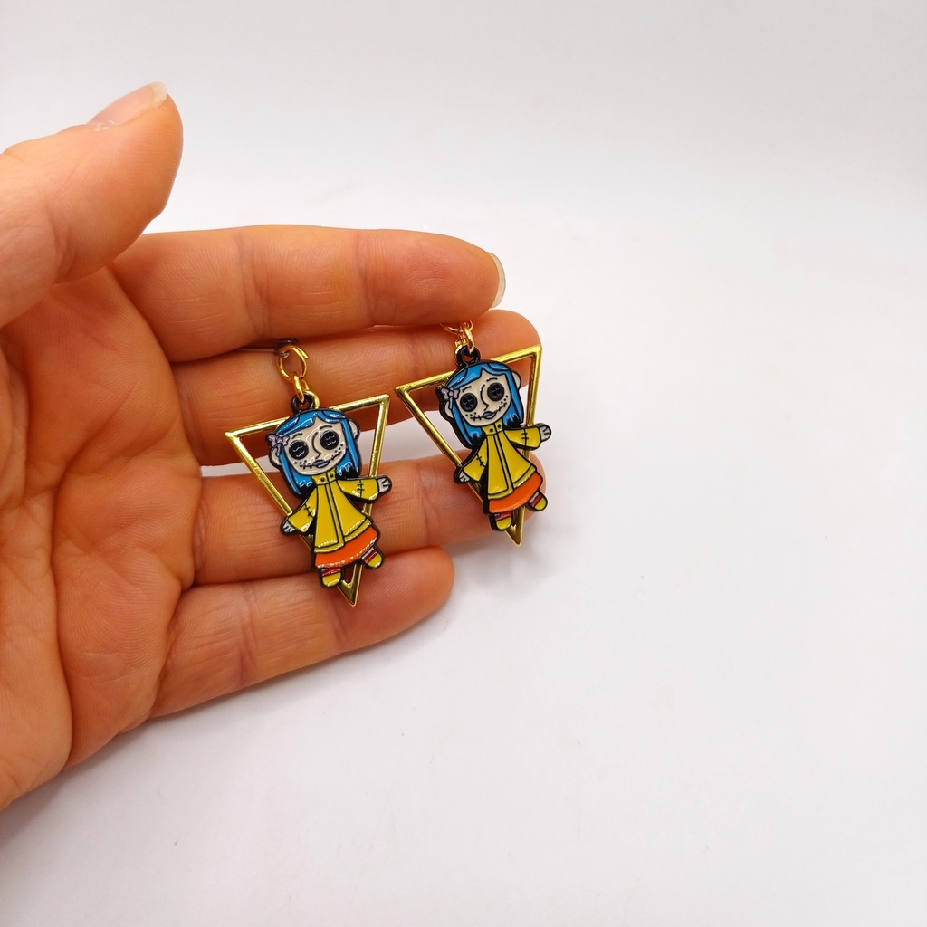 Coraline Doll Earrings