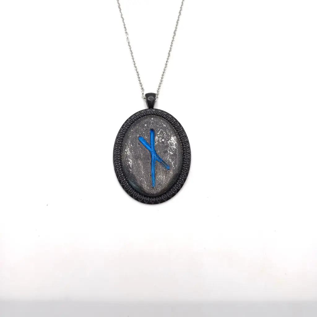 Naudhiz Rune Pendant