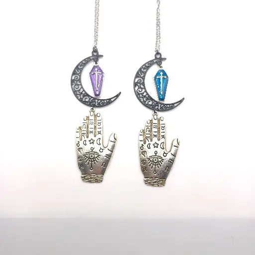 Palmistry Hand Pendants