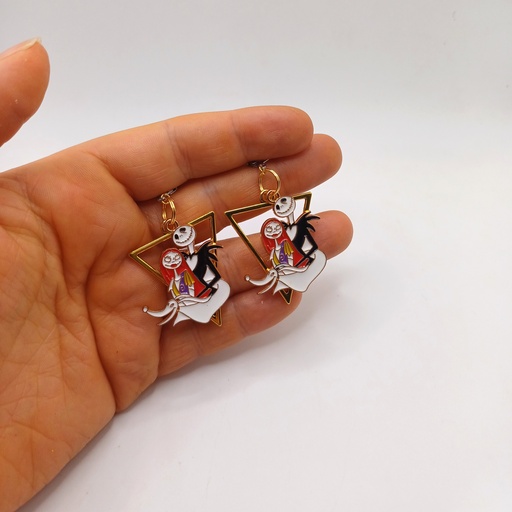 Halloween Couple Earrings