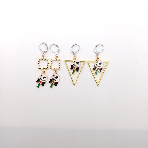 Strange Christmas Candy Earrings