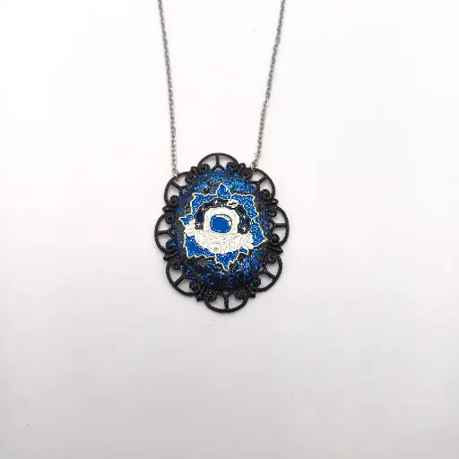 Blue Astronaut Pendant